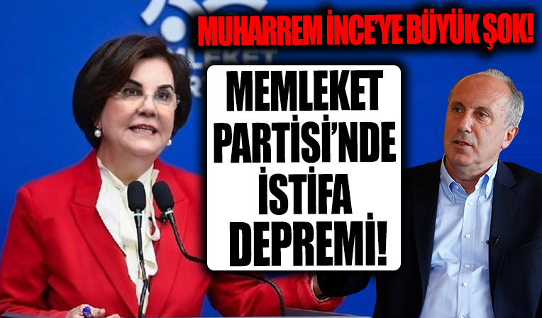 Memleket Partisi Genel Başkan Vekili ve Parti Sözcüsü Usluer partisinden istifa etti