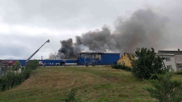 Kocaeli’de kimya fabrikasında büyük yangın!