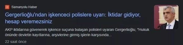 HDP'li Ömer Faruk Gergerlioğlu yine provokasyon peşinde! PKK'lı teröristin gözaltına alınması hakkında algı operasyonu!