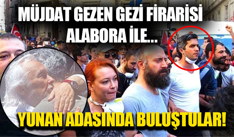 Müjdat Gezen Gezi Firarisi ile buluştu.