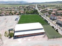 Tomarza Ilçe Stadi Ve Spor Salonu Tamamlandi