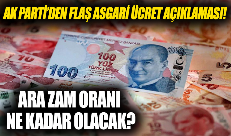 Asgari ücretle çalışanların ve emeklilerin yüzü gülecek! Temmuz zammı için yüzde vererek duyurdu! AK Parti'den son dakika açıklaması.