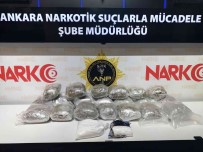 Ankara'da Bir Araçta 10,5 Kilo Eroin Ele Geçirildi
