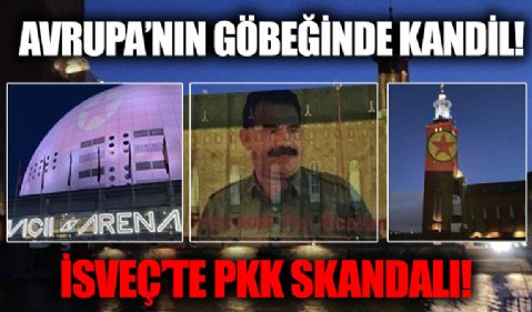 Avrupa'nın göbeğinde Kandil! İsveç'te PKK skandalı!