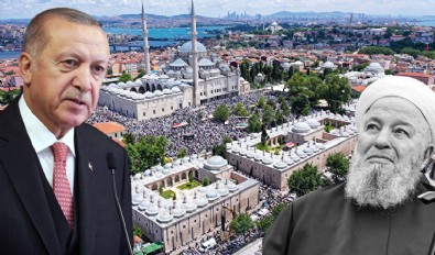 Başkan Erdoğan Mahmut Ustaosmanoğlu'nun cenazesine katıldı! ' Gerçekten bir ömür, bu ümmetin manevi mimarı olarak bulundu'