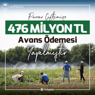Türkseker Açiklamasi 'Pancar Çiftçimize 476 Milyon Lira Avans'