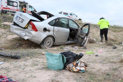 Aksaray'da Otomobil Takla Atti Açiklamasi 1 Ölü, 6 Yarali