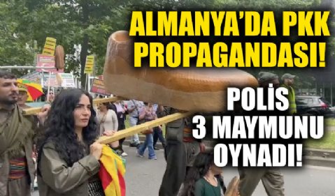 Almanya, terör örgütü PKK'nın propagandasına izin verdi!