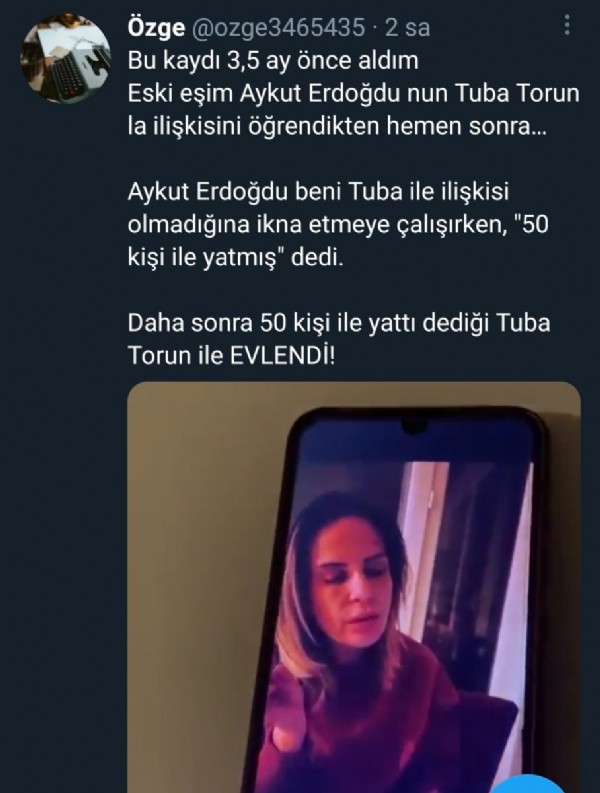 Eski eşi CHP'li Aykut Erdoğdu'nun ses kaydını paylaştı! CHP'li Erdoğdu'dan skandal ifadeler: 50 kişiyle birlikte oldu, ona babalık yaptım