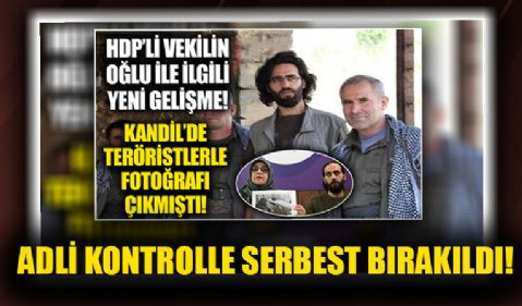 HDP Vekili Hüda Kaya'nın oğlu serbest bırakıldı!