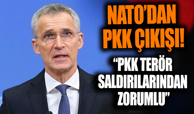 NATO Genel Sekreteri Stoltenberg: PKK terör örgütü, terör saldırılarından sorumlu