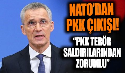 NATO Genel Sekreteri Stoltenberg: PKK terör örgütü, terör saldırılarından sorumlu