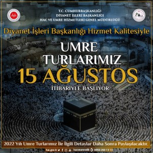 2022-2023 Umre Dönemi Agustosta Basliyor