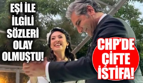 CHP'de Aykut Erdoğdu ve eşi Tuba Torun istifa etti!