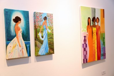 'Renklerin Dili' Resim Sergisi SKSM'de