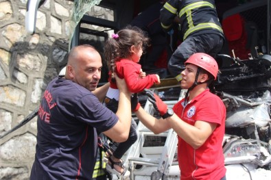 TEM'de Büyük Kaza, 11 Araç Birbirine Girdi