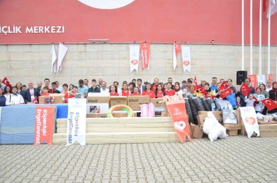 Ordu'da 9 Özel Egitim Okuluna Spor Malzemesi Destegi