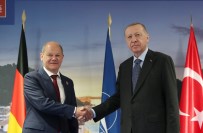 Cumhurbaşkanı Erdoğan, Almanya Başbakanı Scholz ile görüştü Haberi