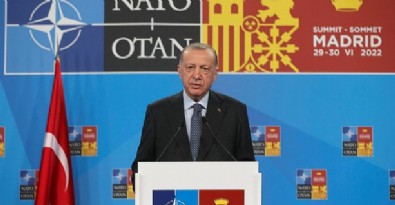 Başkan Erdoğan'dan Freedom House muhabirinin sorusuna sert yanıt: Bunları biz yutmayız
