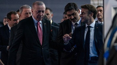 Macron'dan Erdoğan fotoğraflı paylaşım! NATO'nun gücüne her zamankinden daha fazla bağlıyız! Haberi