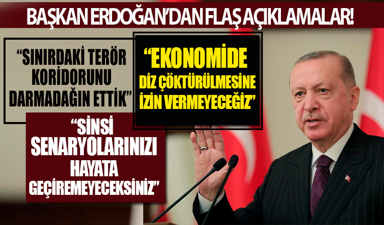 Cumhurbaşkanı Erdoğan 20 yılda yapılan icraatleri tek tek sıraladı: Tarihi bir reforma imza attık