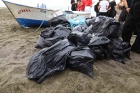 Hatay Büyüksehir Ekipleri ,Kaplumbaga Yuvalarini Temizledi