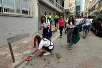 Akdeniz'in Cadde Ve Sokaklari Karis Karis Temizlendi