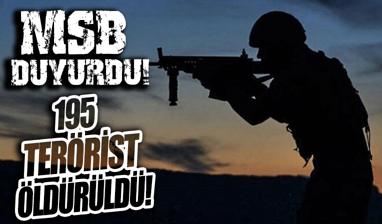 MSB duyurdu: Terör örgütüne ağır darbe