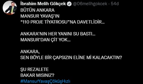 Ankara'ya deniz geldi!