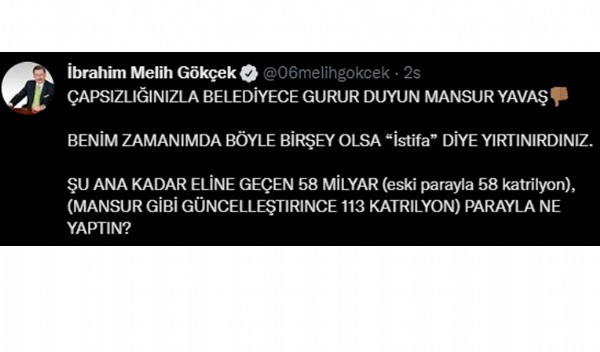 Ankara'ya deniz geldi!