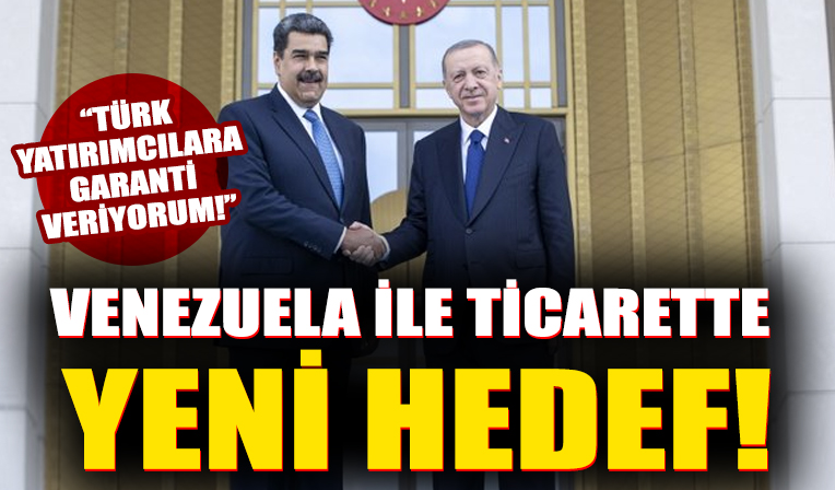 Başkan Erdoğan, Venezuela Devlet Başkanı Maduro ile toplantıda!