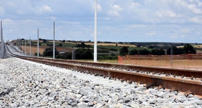 İstanbul-Edirne arası bir buçuk saat: Demir İpek Yolu'na ilk kaynak yapıldı