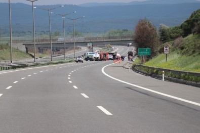 LPG Tankeri Devrildi, TEM Otoyolu Kapandi