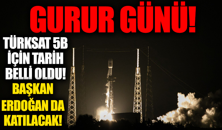 Bakan Türksat 5B için tarih verdi!