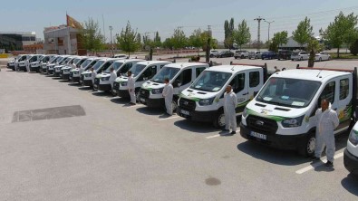 Konya Büyüksehir 31 Ilçede 40 Ekiple Hasereyle Mücadele Yürütüyor