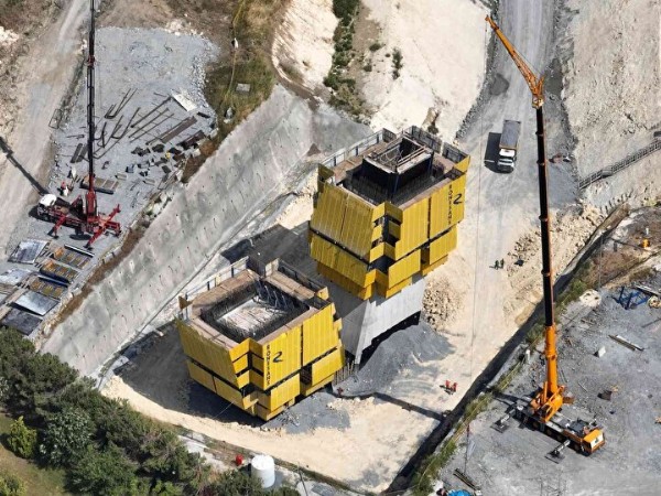 Kanal İstanbul projesinde ilk köprü yükseliyor