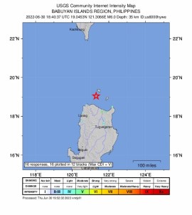 Filipinler'de 6 Büyüklügünde Deprem