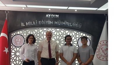 LGS Türkiye Sampiyonlari, Milli Egitim Müdürü Okumus Ile Bir Araya Geldi