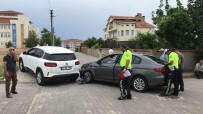 Edirne'de Iki Otomobil Çarpisti Açiklamasi 1 Yarali
