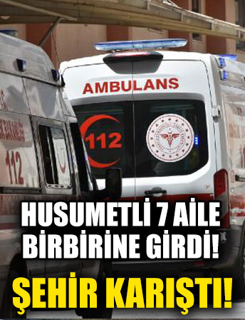 Taş, sopa, bıçak ve silah... Batman'da husumetli 7 aile arasında kavga: 5'i ağır onlarca yaralı var