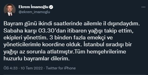 CHP'li İBB Başkanı Ekrem İmamoğlu'nun 2 yıl önce 'bu yaz çözeriz' dediği Haramidere 2 yıl sonra yeniden taştı!