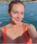 Dünyaca Ünlü Oyuncu Lindsay Lohan Bodrum'da Balayi Yapiyor