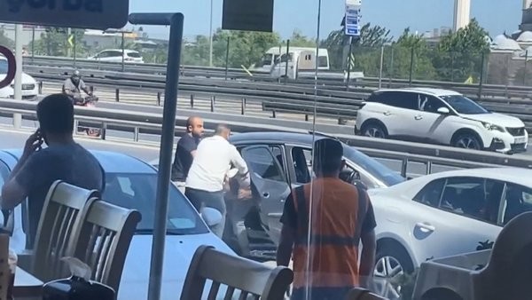 E5'te herkesin gözü önünde 9 bin lira borcu için darbedilip kaçırıldı!