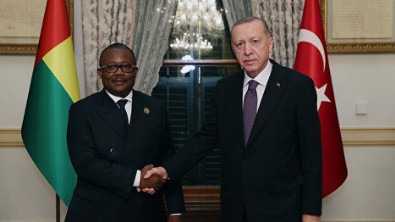 Başkan Erdoğan Gine Bissau Cumhurbaşkanı Umaro Sissoco Embalo ile görüştü!