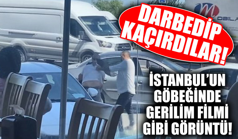 E5'te herkesin gözü önünde 9 bin lira borcu için darbedilip kaçırıldı!