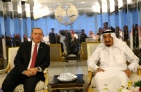 Cumhurbaşkanı Recep Tayyip Erdoğan, Suudi Arabistan Kralı Selman ile görüştü!