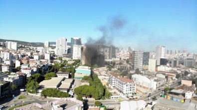 15 Katli Insaat Halindeki Binada Yangin