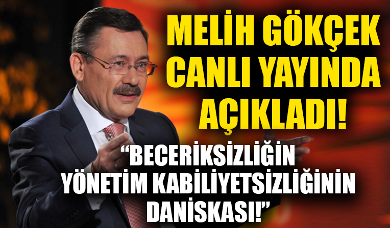 Eski Ankara Büyükşehir Belediye Başkanı Melih Gökçek canlı yayında açıkladı! 'Benim dönemimde olsaydı CHP 'Gökçek istifa' derdi!'