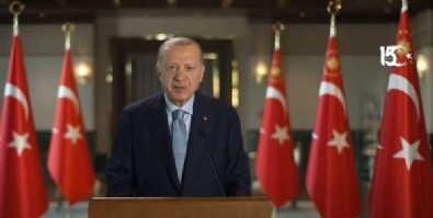 Cumhurbaşkanı Erdoğan'dan 15 Temmuz mesajı: İstiklal ve istikbal davası