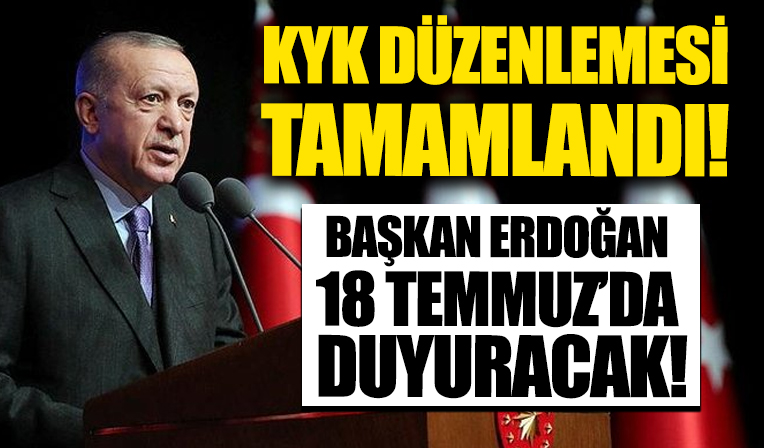 KYK düzenlemesi tamamlandı! Başkan Erdoğan açıklayacak